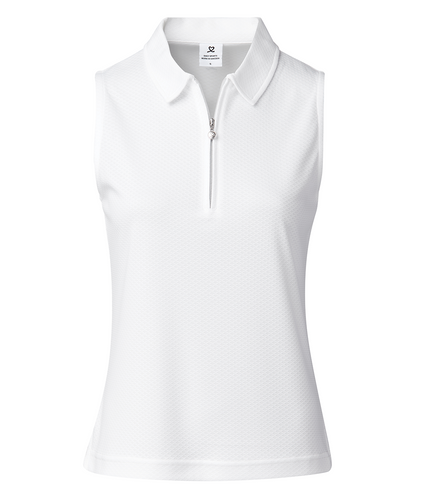 DAILY SPORTS Peoria Sleeveless Polo 150 White