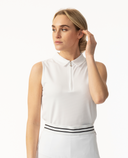 DAILY SPORTS Peoria Sleeveless Polo 150 White