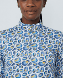 DAILY SPORTS Print Peached Half Neck 574 Water Leo