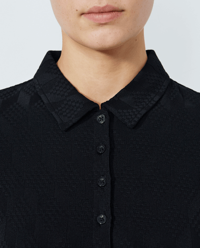 DAILY SPORTS Graphic Jacquard Polo 593 Black