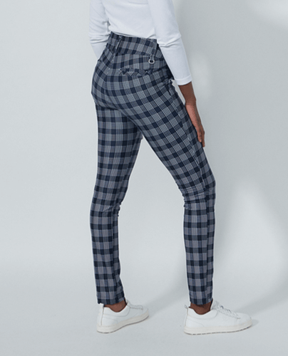 DAILY SPORTS Check Print Magic Warm Winter Trousers 32 Inch 630 Navy