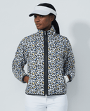 DAILY SPORTS Printed Padded Jacket 647 Water Leo