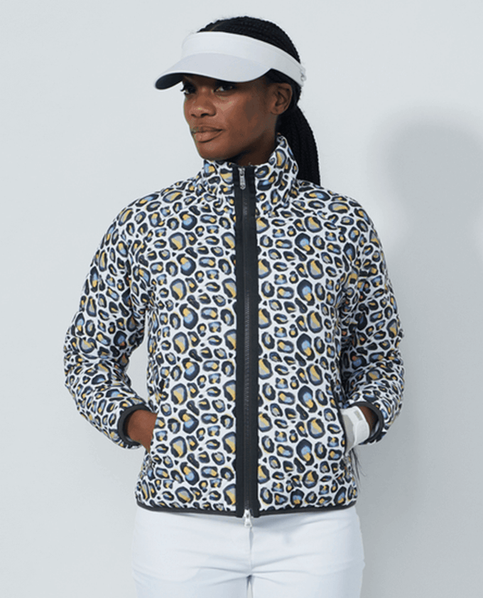 DAILY SPORTS Printed Padded Jacket 647 Water Leo
