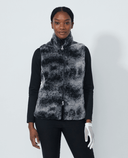 DAILY SPORTS Fur Vest 652 Black