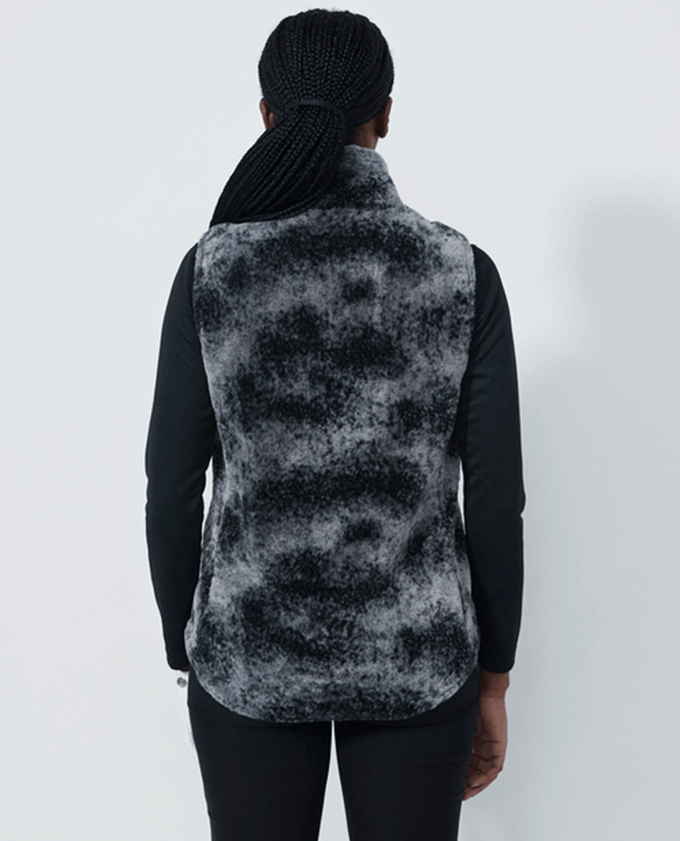 DAILY SPORTS Fur Vest 652 Black