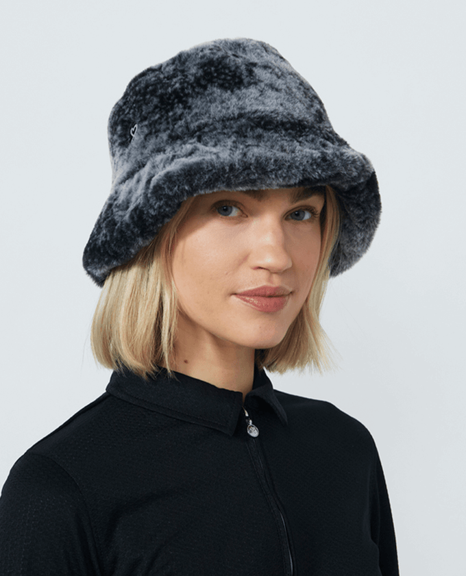 DAILY SPORTS Fur Bucket Hat 663 Black
