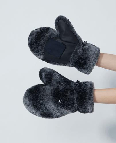 DAILY SPORTS Fur Hand Warmer 664 Black