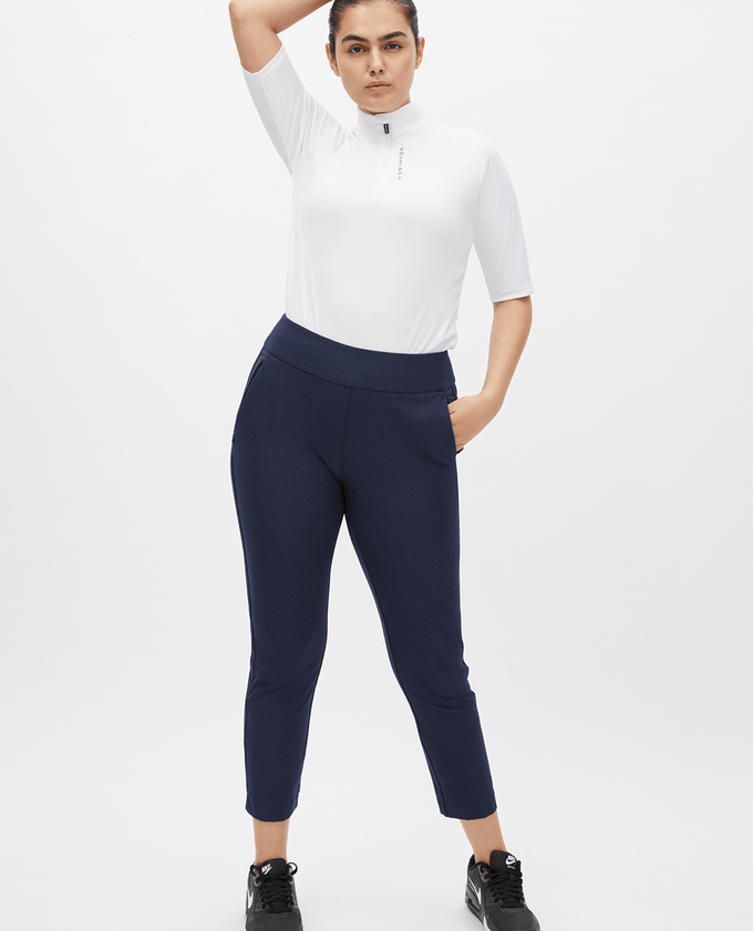 SIZE 8 - ROHNISCH Kay Golf Ankle Trouser Navy
