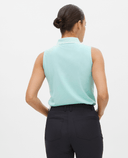 ROHNISCH Miriam Sleeveless Polo Ice Green