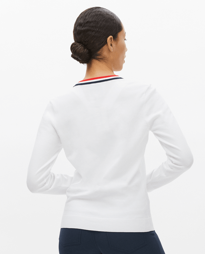 SIZE M - ROHNISCH Adele Knitted Sweater White