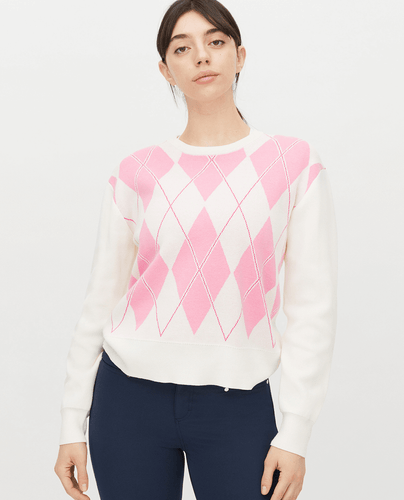 SIZE S - ROHNISCH Anne Jacquard Sweater Tofu