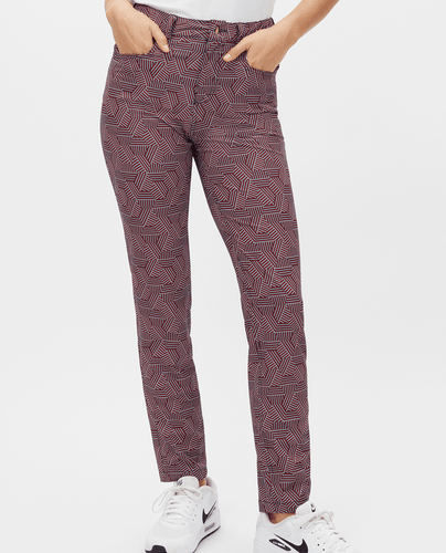 ROHNISCH Chie Comfort Pants 30" Hexagon Red