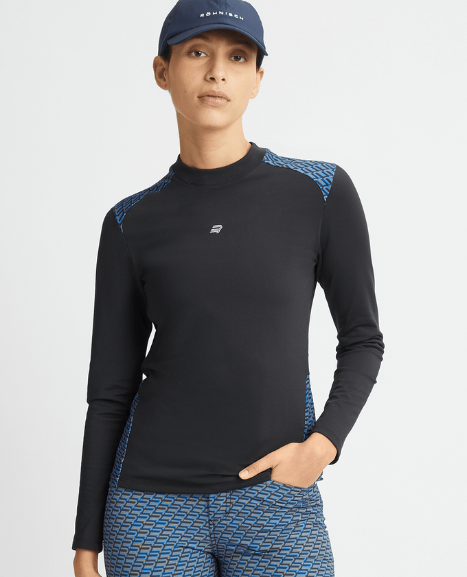 ROHNISCH Eyra Brushed Winter Top Black