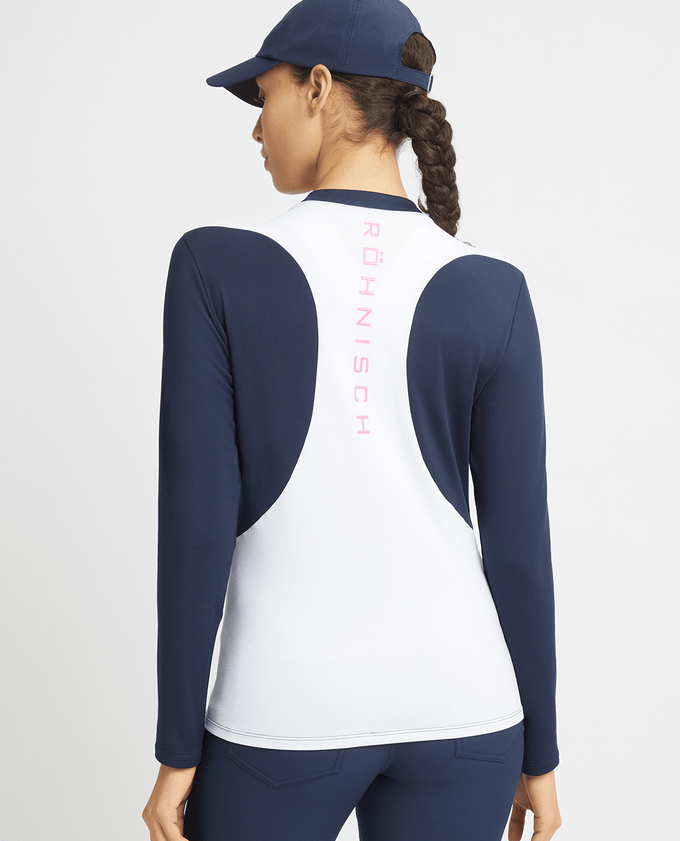 ROHNISCH Eyra Brushed Winter Top Navy