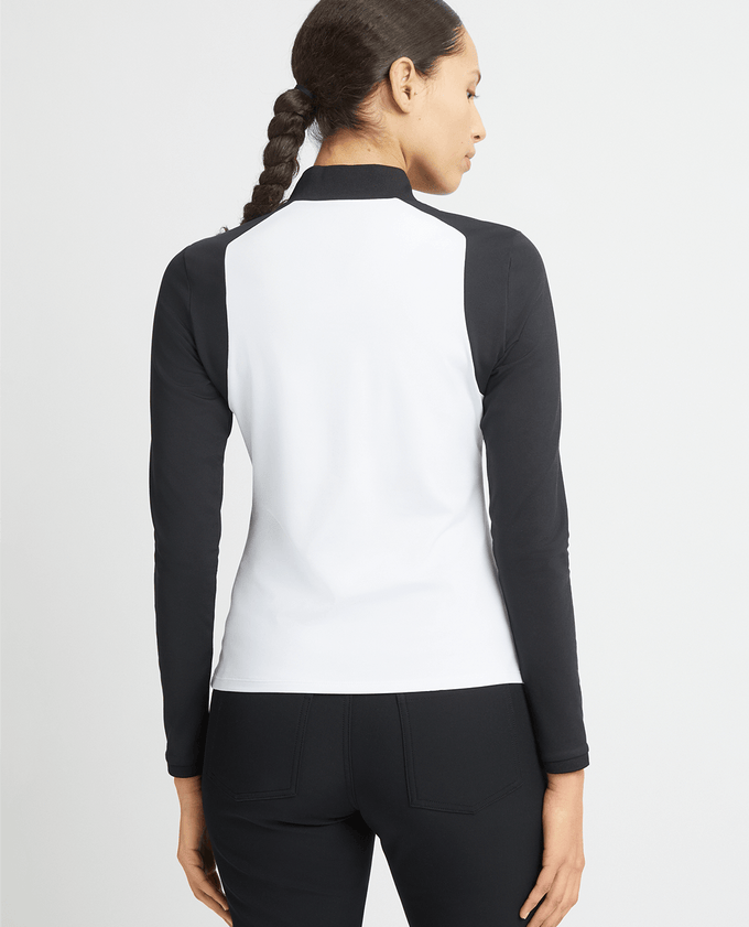 SIZE L - ROHNISCH Ellie Brushed Polo White