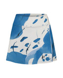 SIZE S - ROHNISCH Ultra Viola UV Skort Blue Aquarelle