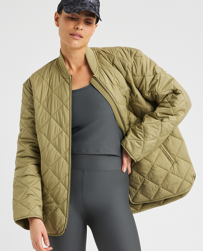 ROHNISCH Bree Padded Jacket Aloe Green