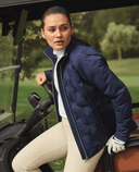 ROHNISCH Padded Windbreaker Jacket Navy