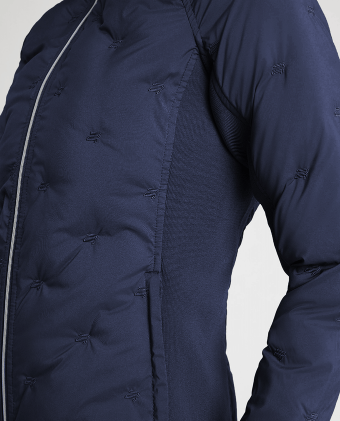 ROHNISCH Padded Windbreaker Jacket Navy
