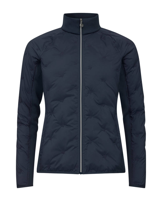 ROHNISCH Padded Windbreaker Jacket Navy