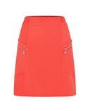 SIZE 10 - SWING OUT SISTER Lulu Pull On Skort Coral