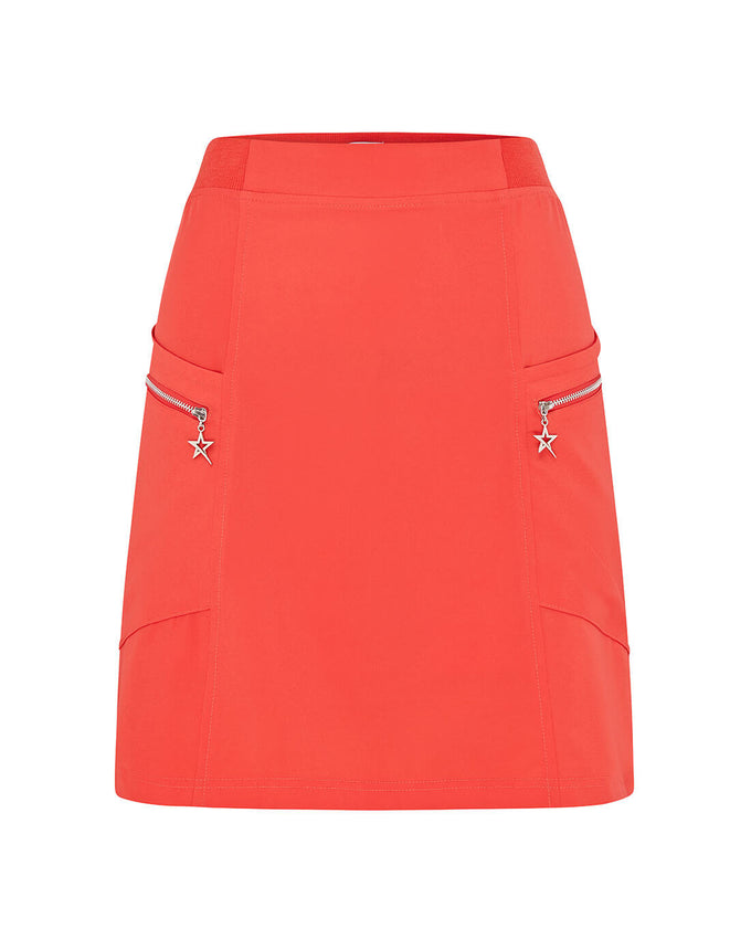 SIZE 10 - SWING OUT SISTER Lulu Pull On Skort Coral