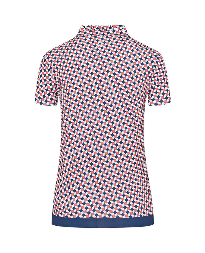 SIZE S - SWING OUT SISTER Leona Cap Sleeve Polo Jumping Beans