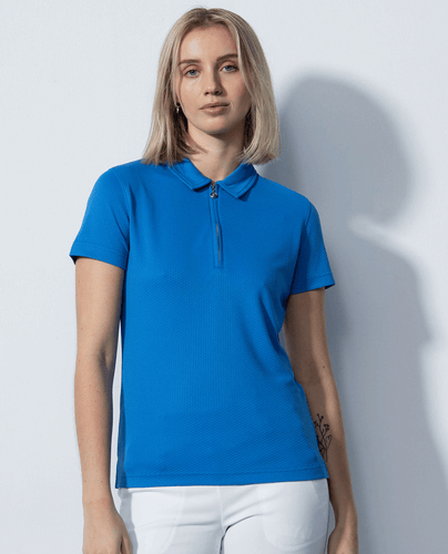 SIZE M - DAILY SPORTS Peoria Short Sleeve Polo 010 Cosmic Blue