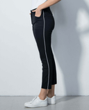 SIZE 12 - DAILY SPORTS Glam Ankle Pants 27.5" 028 Black