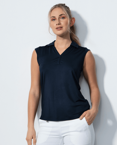 DAILY SPORTS Anzio Sleeveless Polo 107 Navy
