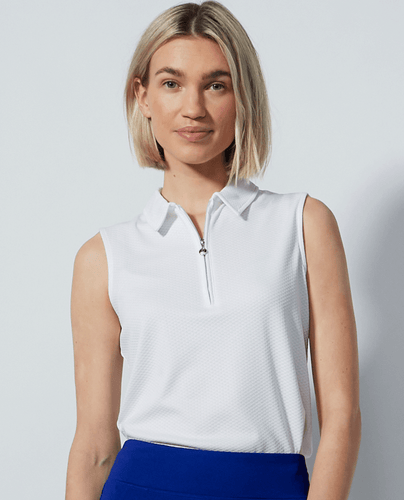 DAILY SPORTS Peoria Sleeveless Polo 150 White