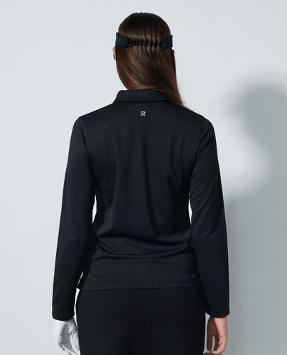 DAILY SPORTS Peoria Long Sleeve Polo 200 Black