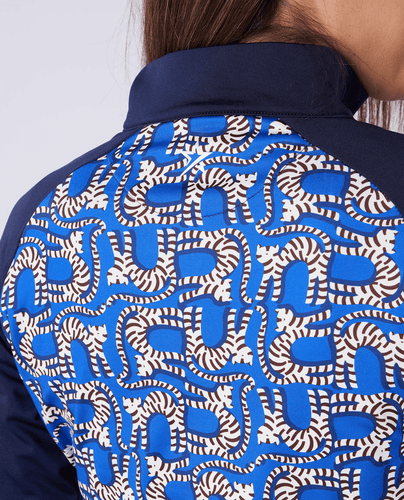 SWING OUT SISTER Winnie 1/4 zip Mid Layer Animal Instinct