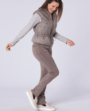 SWING OUT SISTER Pearl Active Vest Walnut Whip