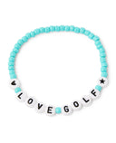 SWING OUT SISTER Love Golf Bracelet