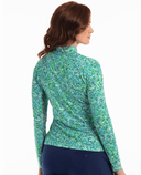 EP NEW YORK Stain Glass Long Sleeve Polo 5610