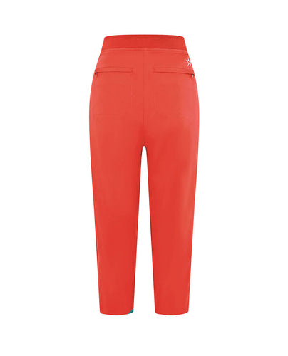 SIZE 14 - SWING OUT SISTER Rita Pull On Lightweight Capri Coral