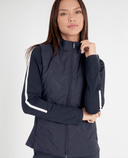 SIZE 10 - GREEN LAMB Monique Hybrid Vest 054 Navy