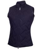 SIZE 10 - GREEN LAMB Monique Hybrid Vest 054 Navy