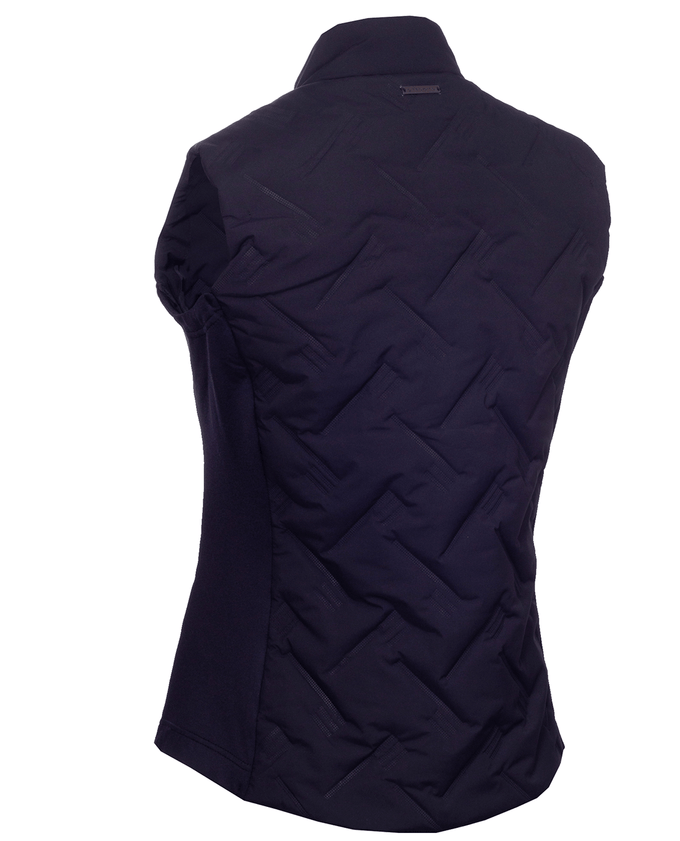 SIZE 10 - GREEN LAMB Monique Hybrid Vest 054 Navy