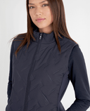 SIZE 10 - GREEN LAMB Monique Hybrid Vest 054 Navy