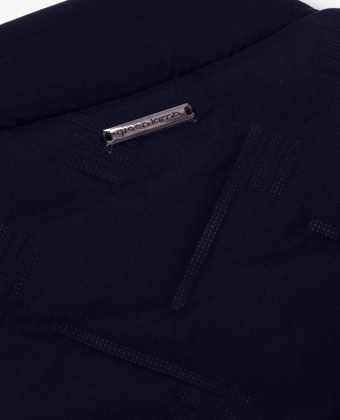 SIZE 10 - GREEN LAMB Monique Hybrid Vest 054 Navy