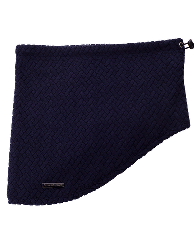 GREEN LAMB Emer Fleece Snood Navy