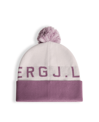 J.Lindeberg Bannon Beanie Hat Grey Lilac