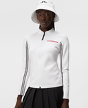 SIZE S - J.Lindeberg Wildcat Full Zip Mid Layer White