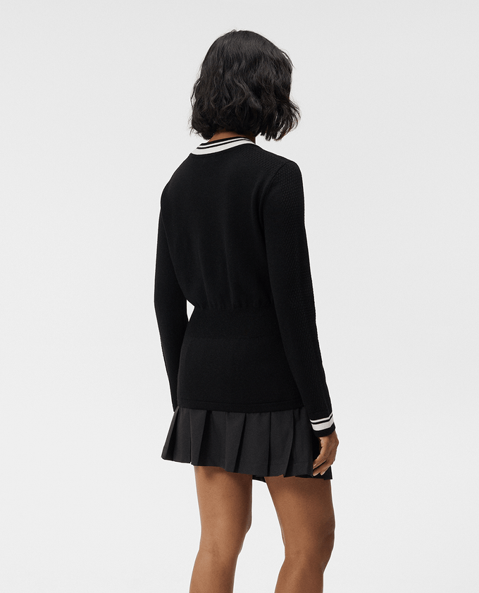 SIZE M - J.Lindeberg Bree Knitted Sweater Midnight Blue