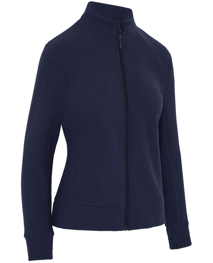 CALLAWAY Textured Fleece Jacket CGKFF079 Navy