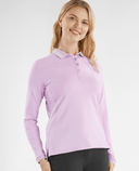 CALVIN KLEIN Blair Polo à manches longues 837 Lilas