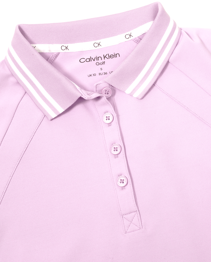 CALVIN KLEIN Blair Polo à manches longues 837 Lilas