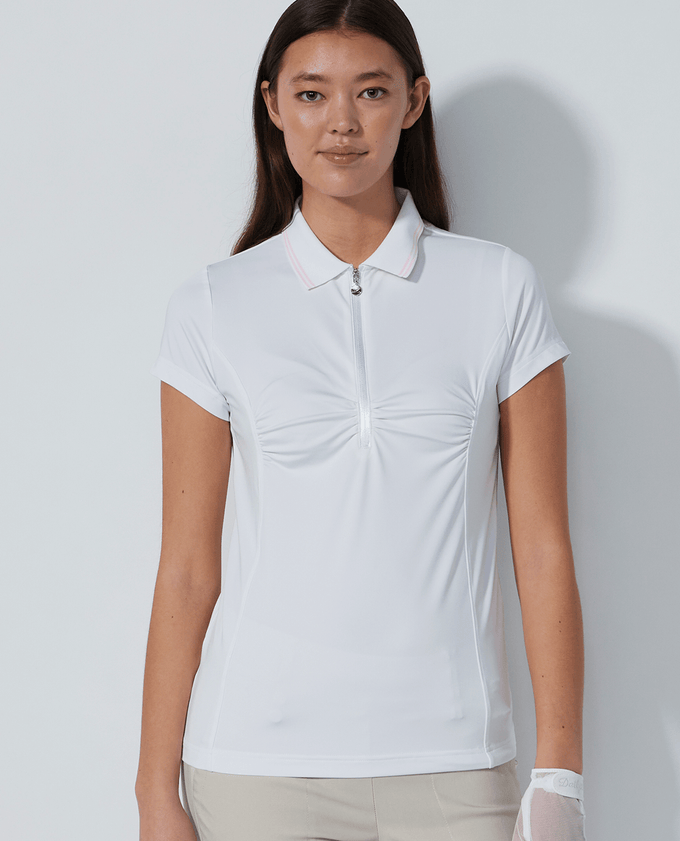 SIZE M - DAILY SPORTS Chic Polo 429 White